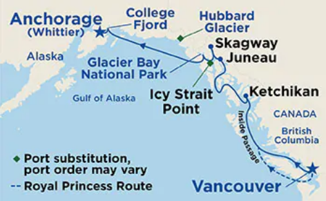 where do alaska cruise ships leave from